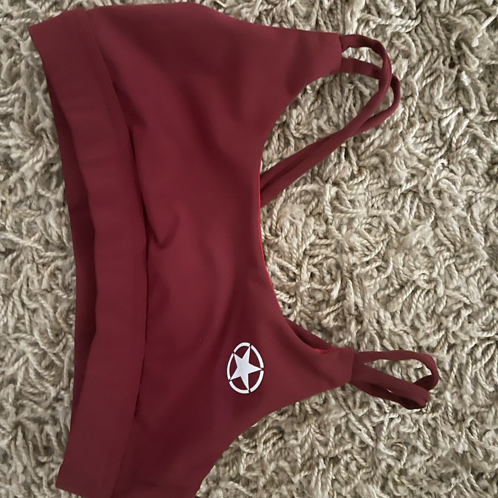 Savage barbell sports bra